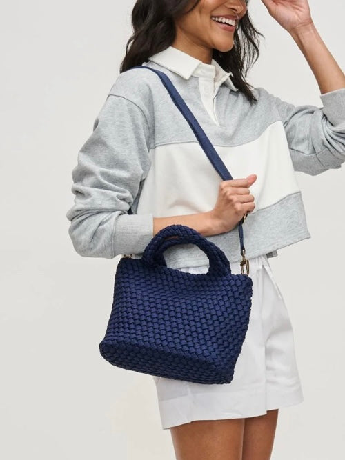 Mattea Small Navy/ Sustainable