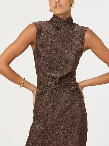 Riana Turtle Neck Dress