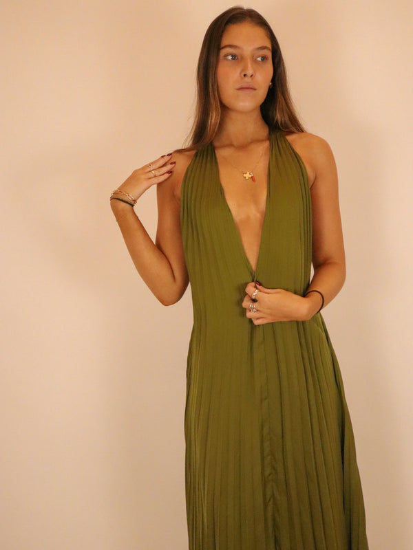 Blyth Pleated Dress