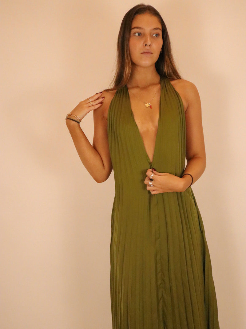 Blyth Pleated Dress