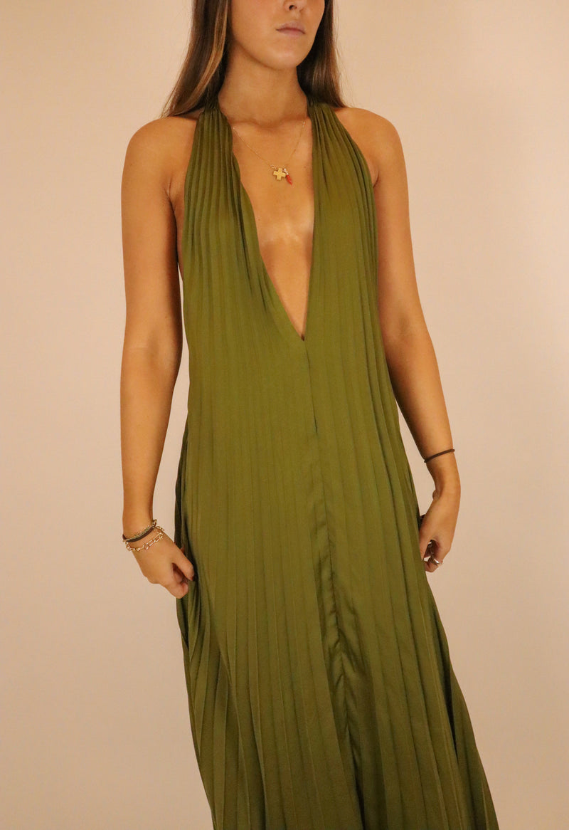 Blyth Pleated Dress