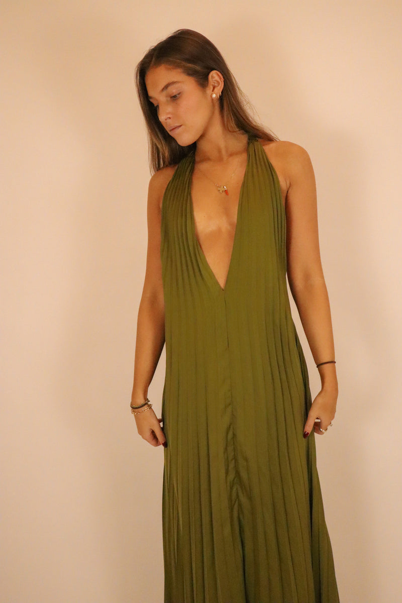 Blyth Pleated Dress