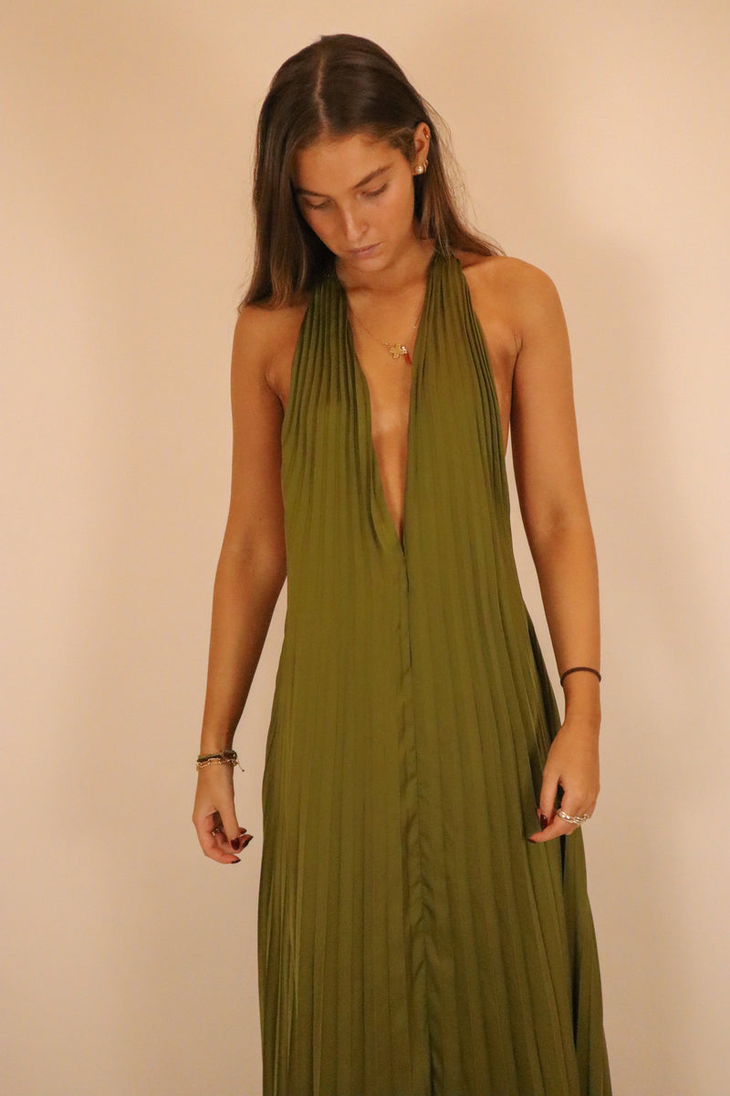 Blyth Pleated Dress