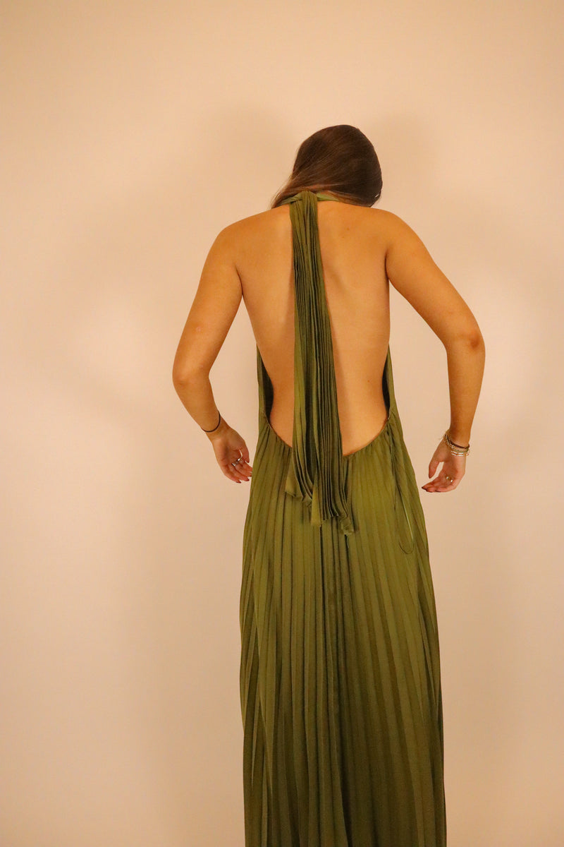 Blyth Pleated Dress