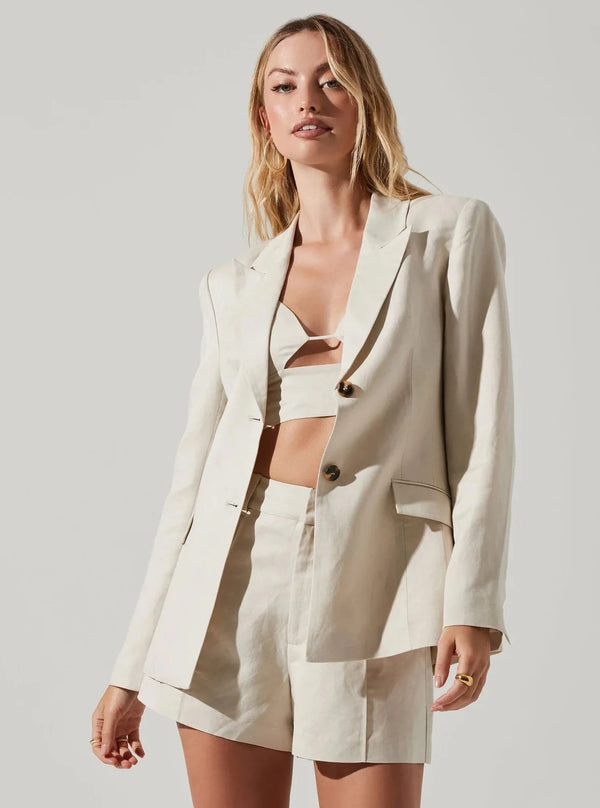 Linen blazer