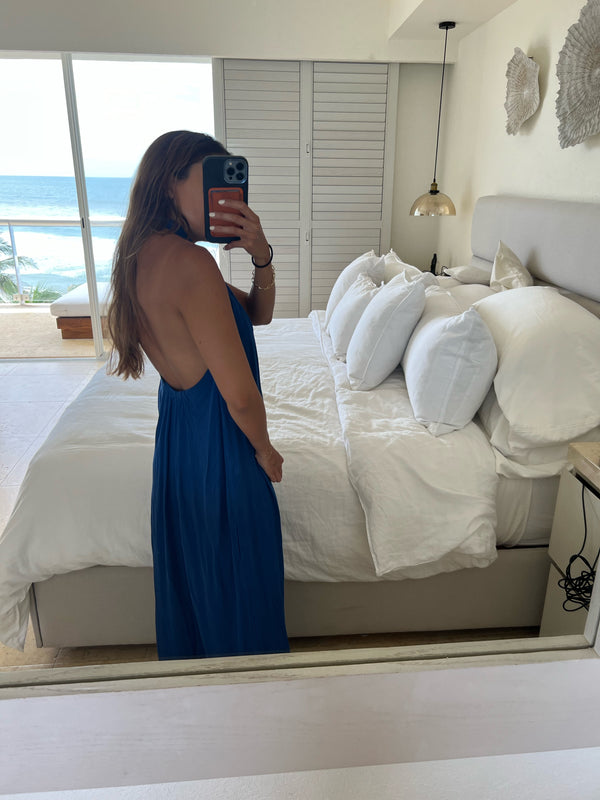 Royal Blue Romper