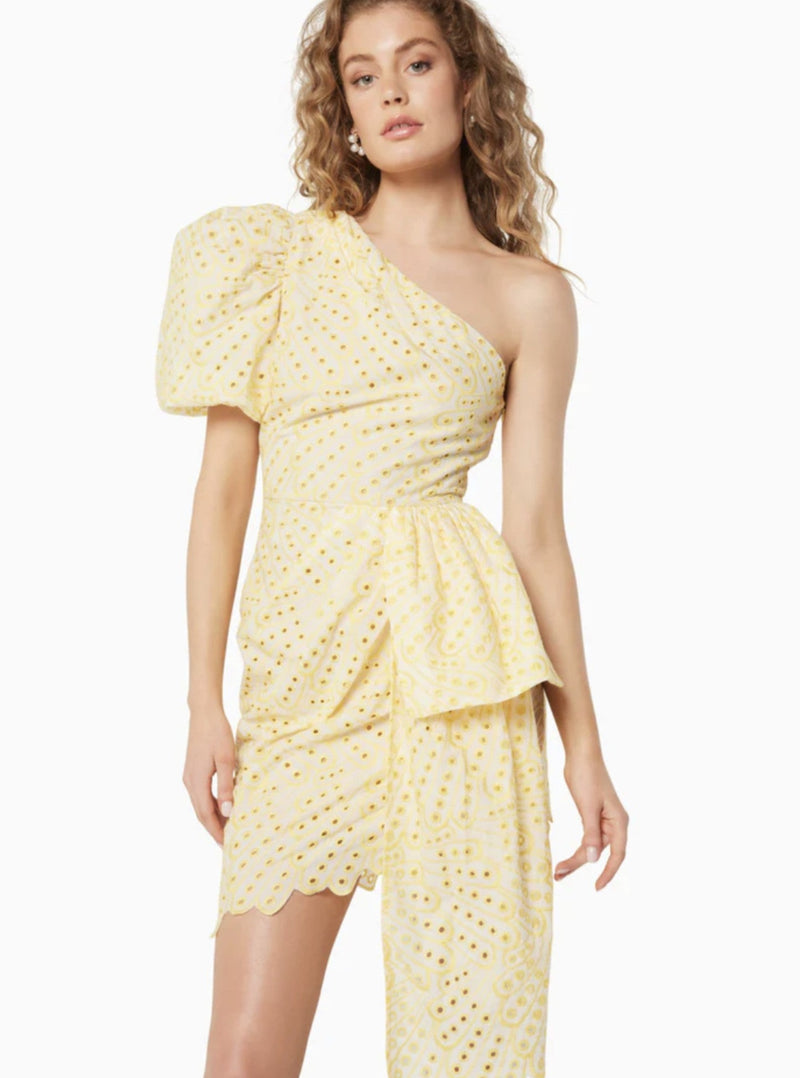 Serenity dress lemon