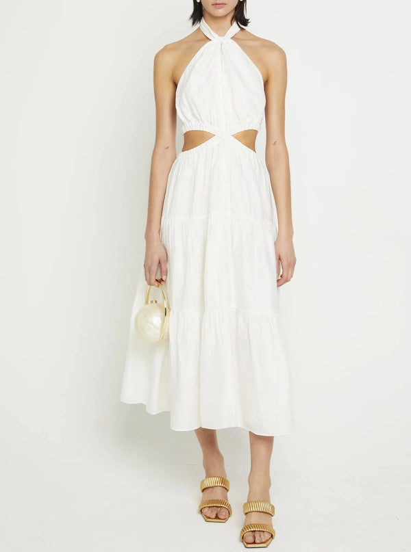 Cotton Emmelin White Dress