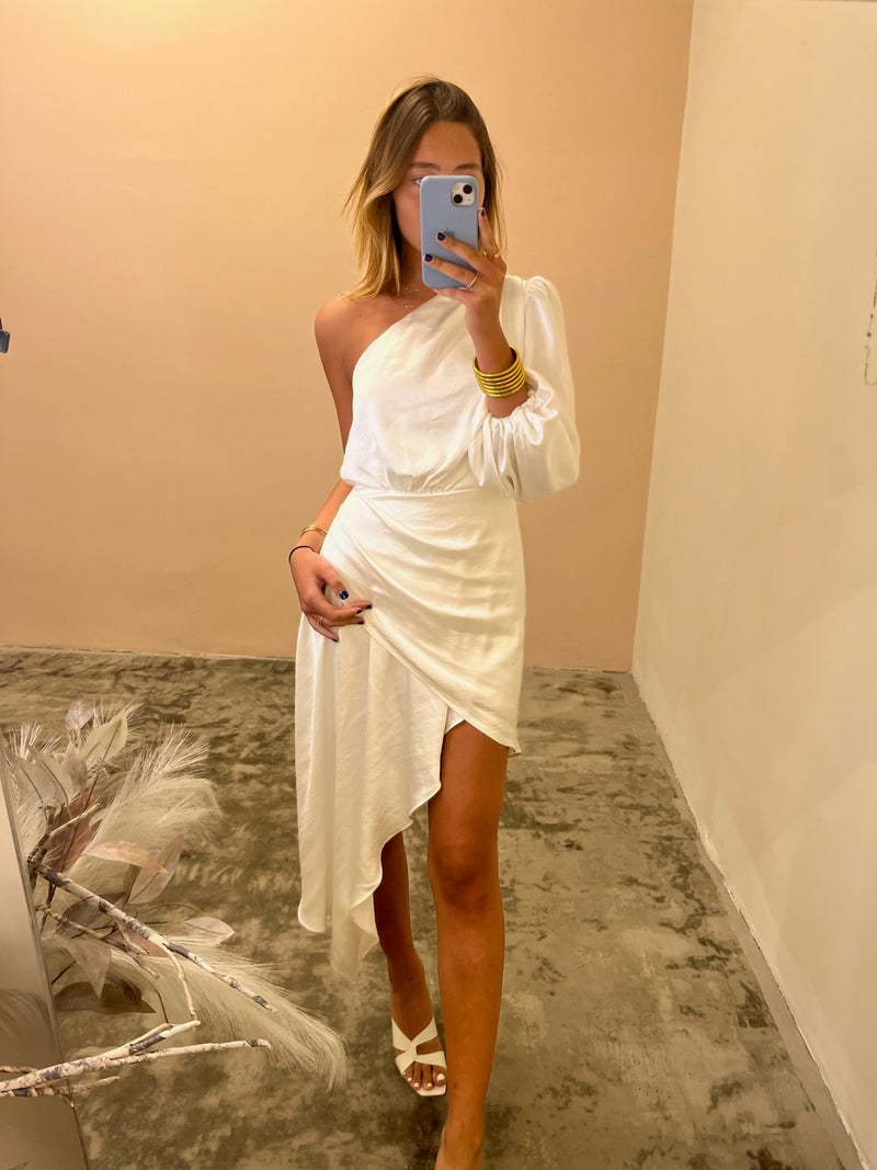 Emery ivory dress