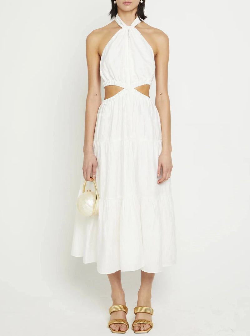 Cotton Emmelin White Dress